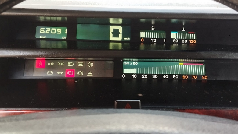 Fiat Tempra Dijital Gösterge Ekranı