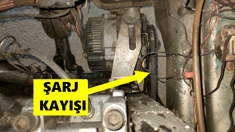 Şarj Dinamosu (Alternatör) ve V Kayışı