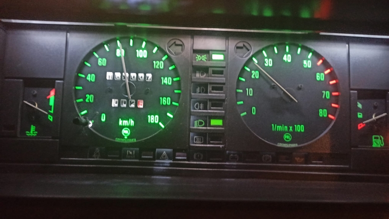 Skoda Favorit Gösterge Paneli