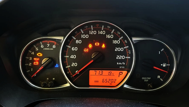 Toyota Yaris Arıza Lambaları