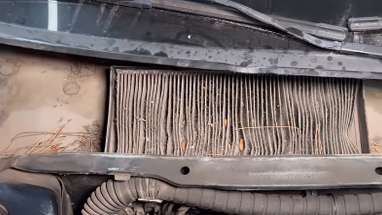 Kirlenmiş ve Tıkanmış Polen Filtresi